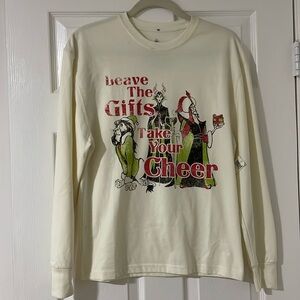 Disney Holiday Villains Long sleeve cotton shirt